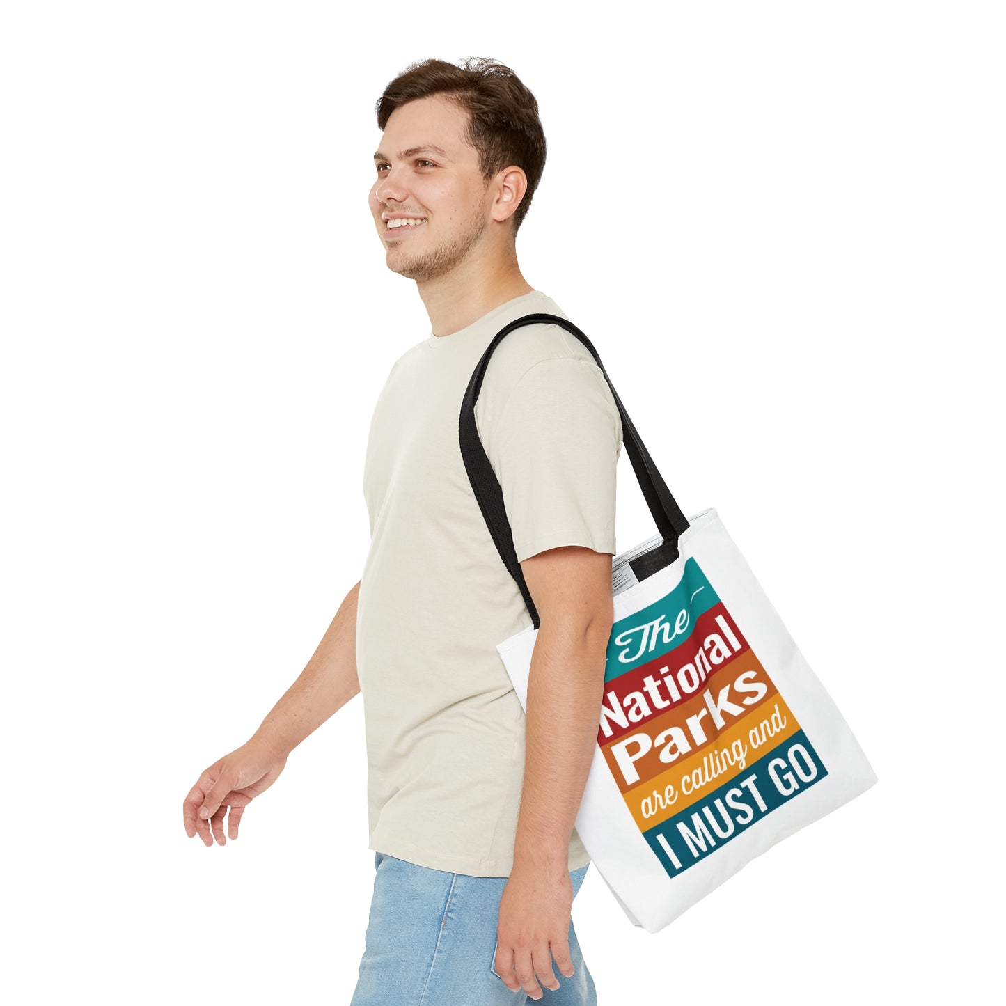 The National Parks Are Calling and I Must Go - Tote Bag (AOP)