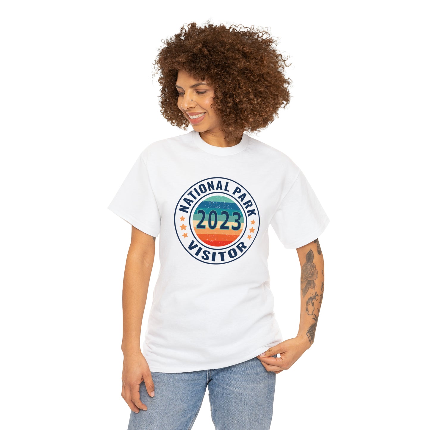 National Park Visitor 2023 - Unisex Heavy Cotton Tee