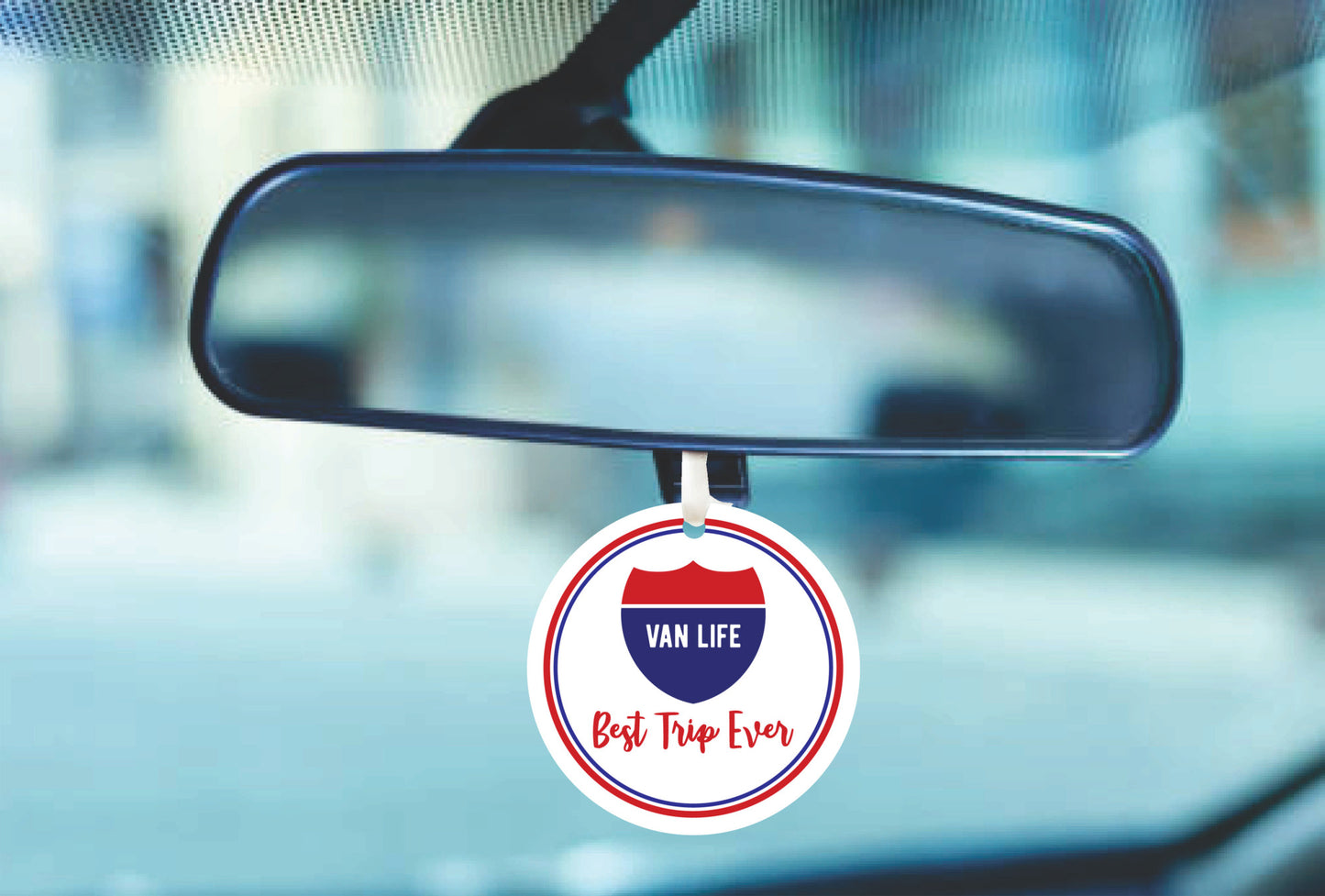 Van Life Best Trip Ever - Car Ornament