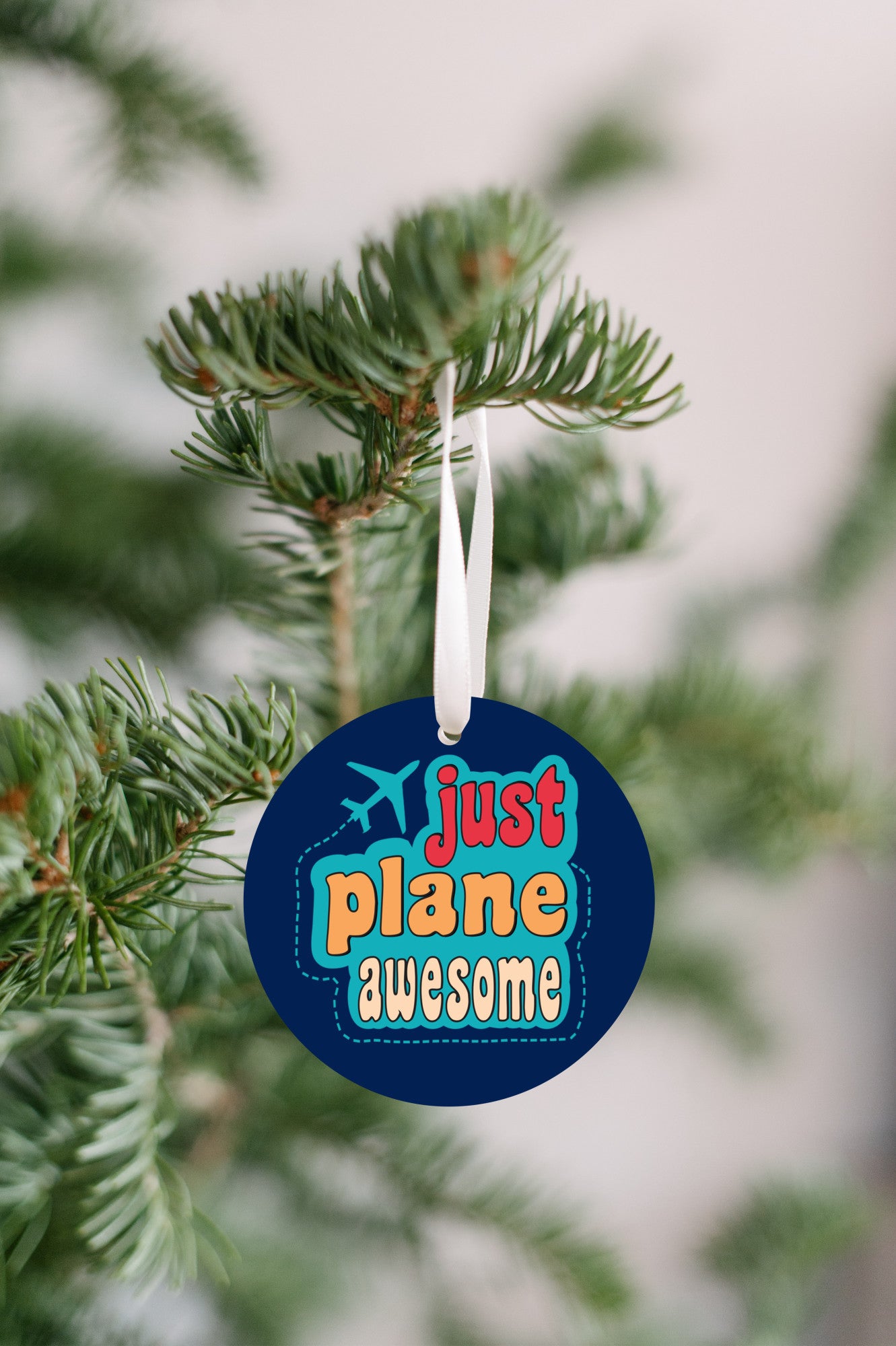 Just Plane Awesome Ornament