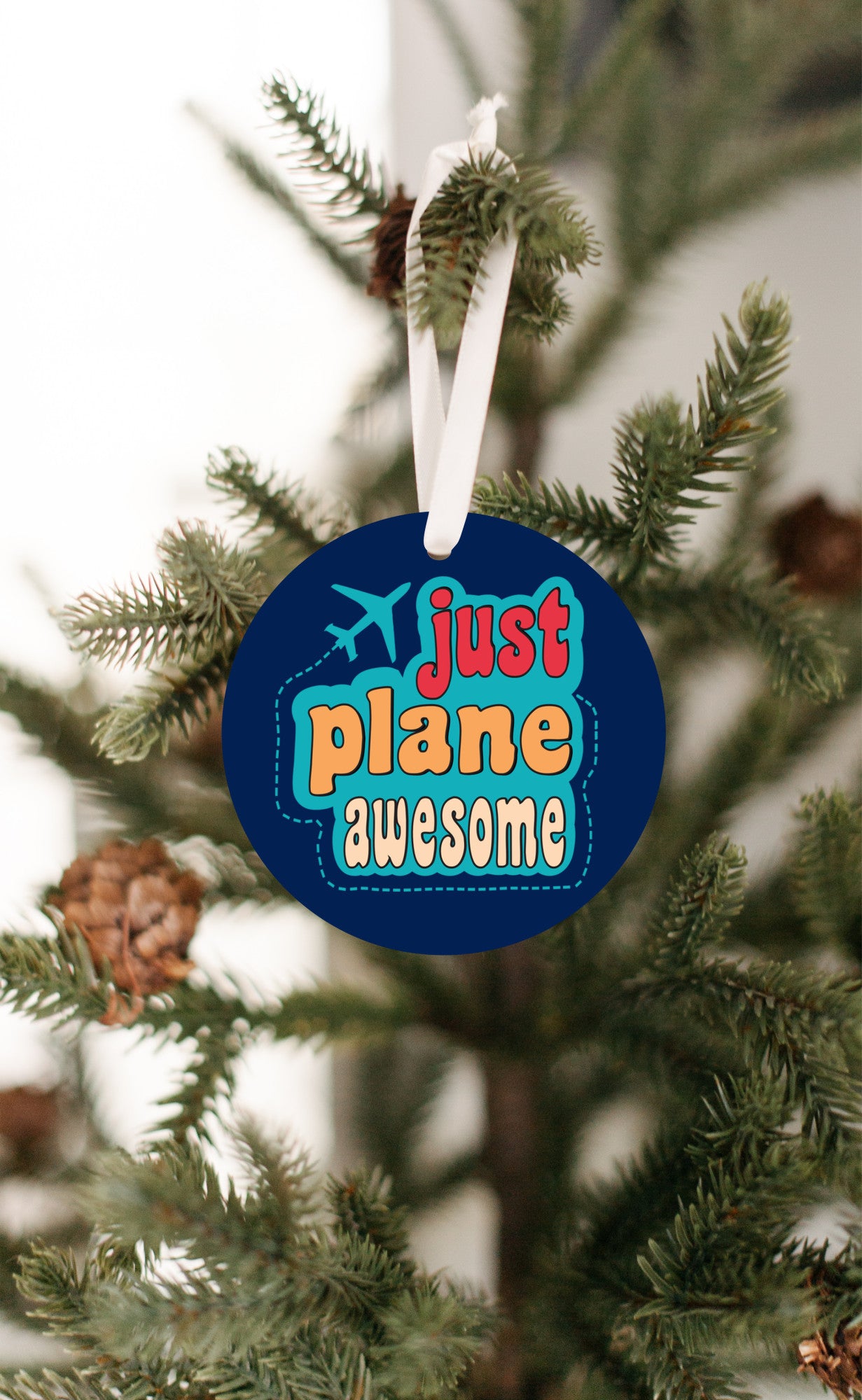 Just Plane Awesome Ornament
