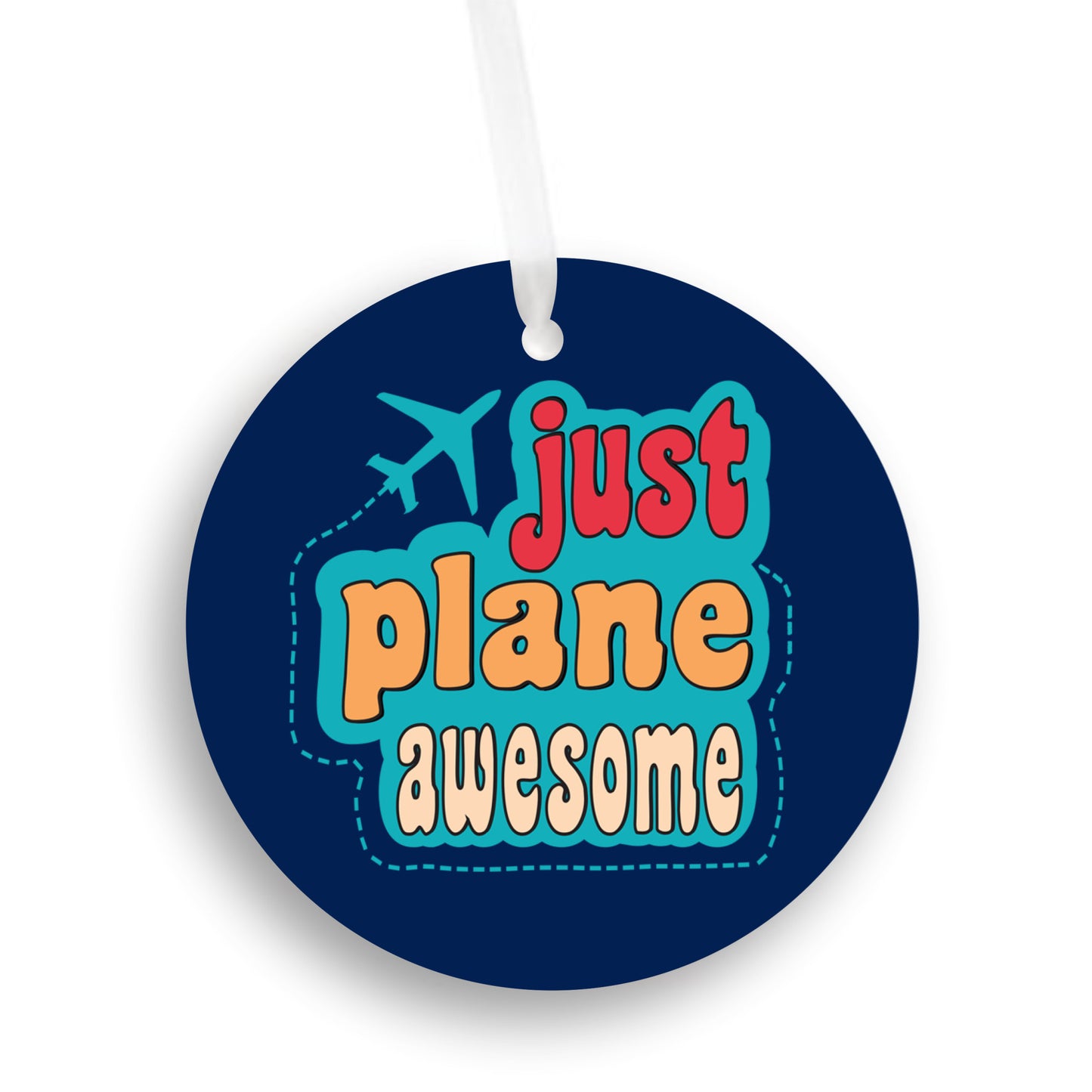 Just Plane Awesome Ornament