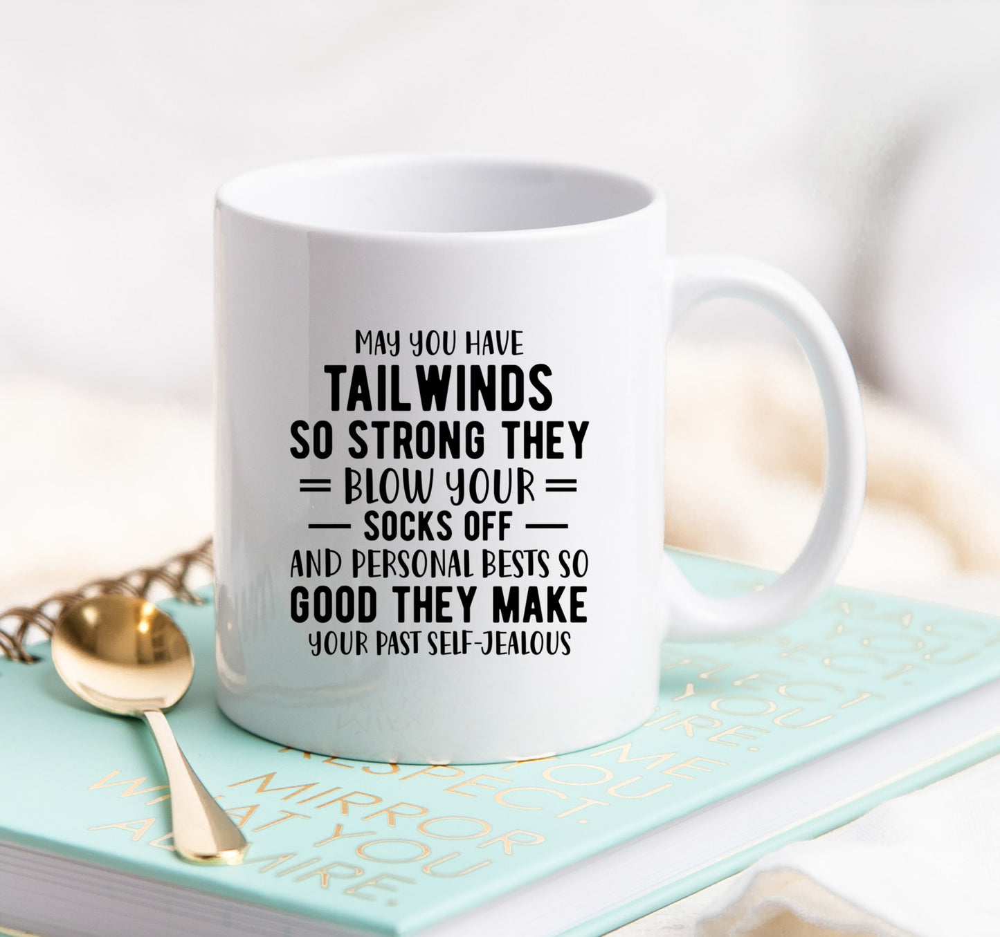May You Have Tailwinds So Strong They Blow Your Socks Off And Make Your Past Self Jealous Mug