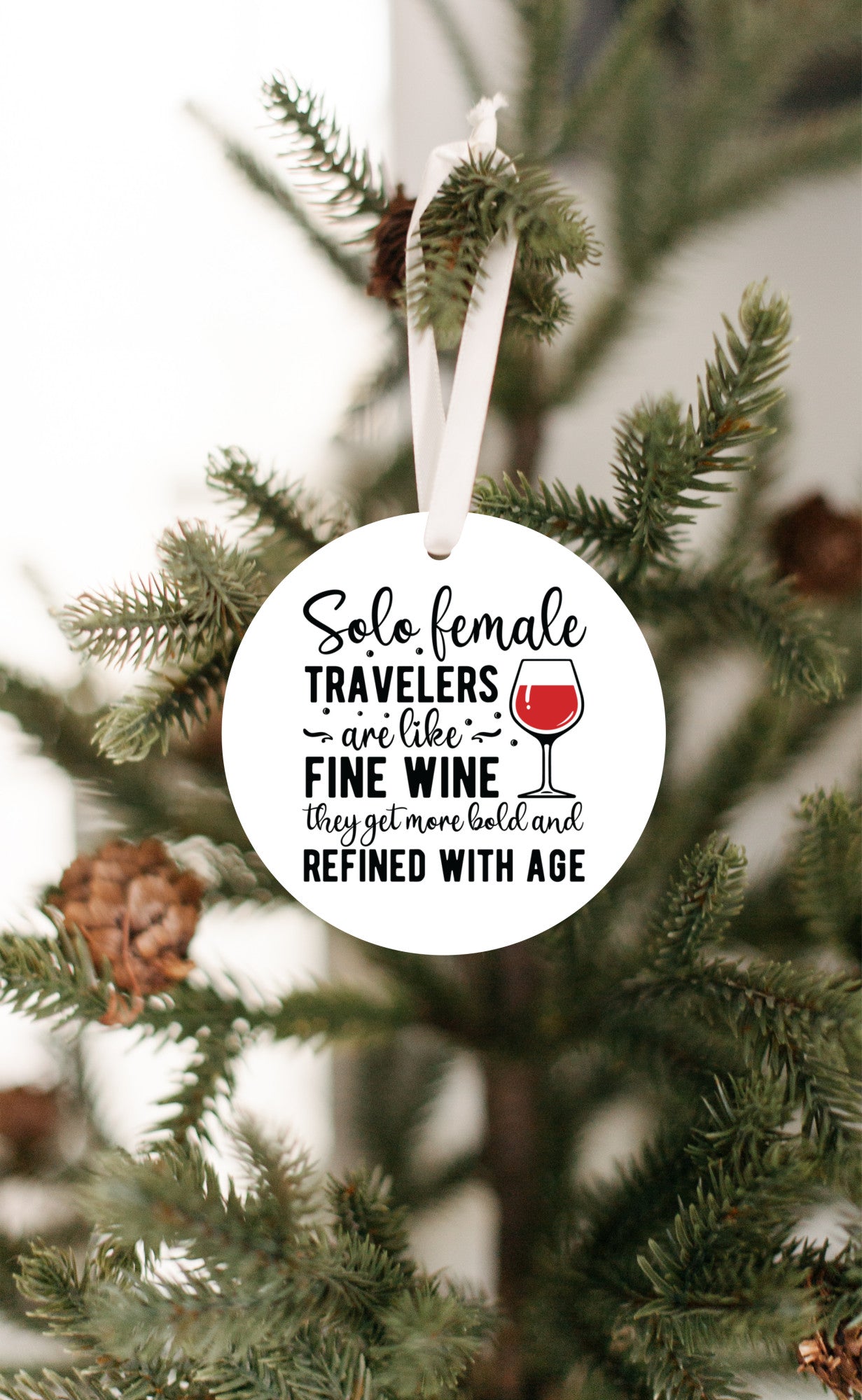 Solo Female Travelers Are Like Fine Wine, They Get More Bold and Refined with Age Ornament