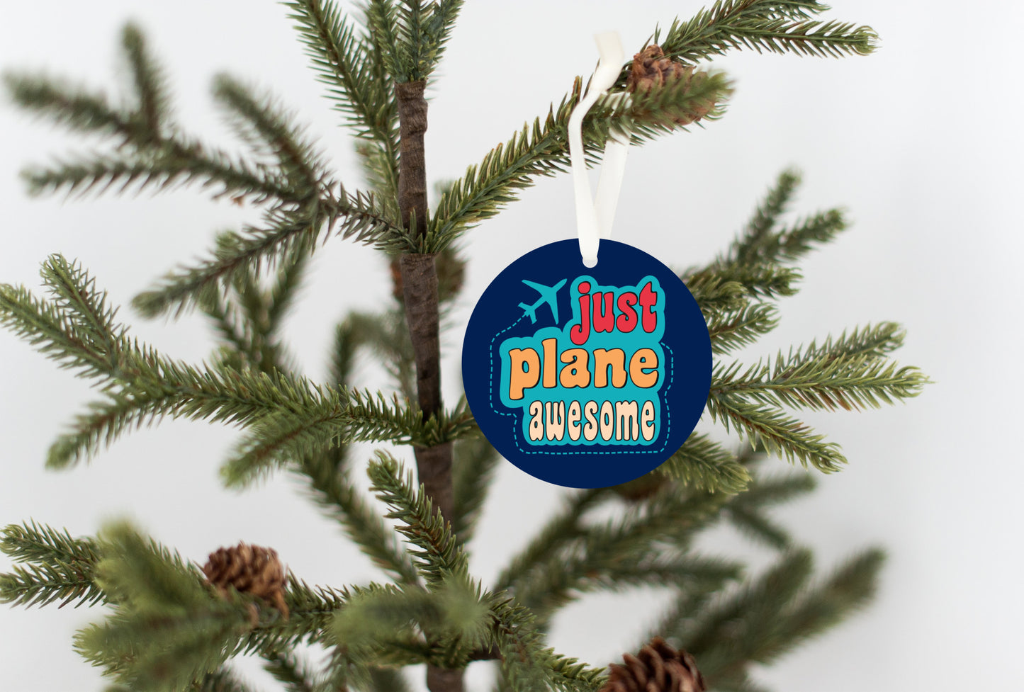 Just Plane Awesome Ornament