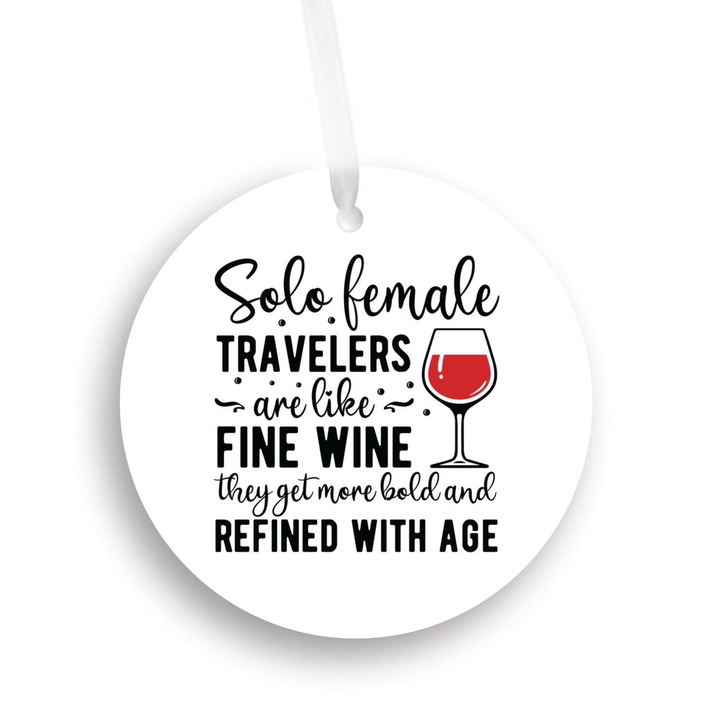 Solo Female Travelers Are Like Fine Wine, They Get More Bold and Refined with Age Ornament